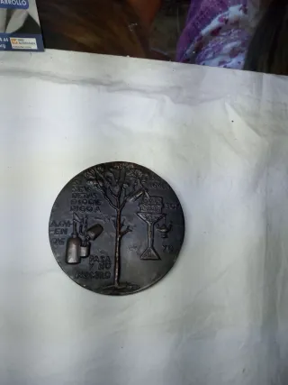 2 Medallas Gregorio Marañón 1887-1960