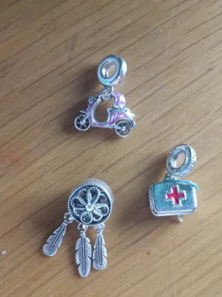 Lote Charm Moto, Botiquín y Atrapasueños