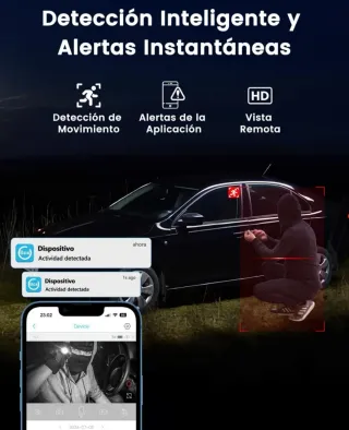 Cámara Vigilancia 4G LTE SIM