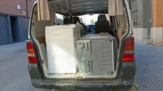 Lavadora y Heladera  TRANSPORTE ECONOMICO