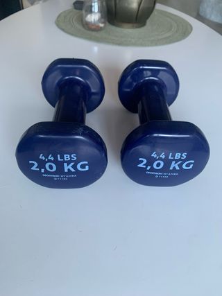 2 Pesas 2 kg Decathlon Nyamba