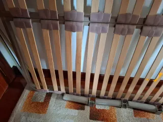 Somier metálico y de madera 150x190