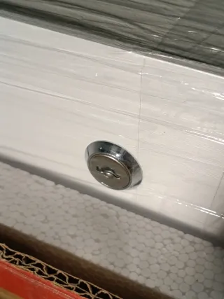 SONGMICS Armario para Joyas Espejo Joyero de Pared