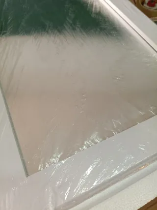 SONGMICS Armario para Joyas Espejo Joyero de Pared