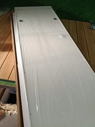 SONGMICS Armario para Joyas Espejo Joyero de Pared