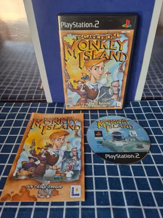 PS2 MONKEY ISLAND ORIGINAL COMPLETO