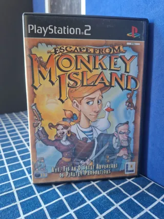PS2 MONKEY ISLAND ORIGINAL COMPLETO