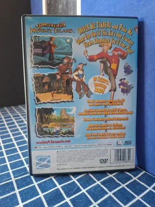 PS2 MONKEY ISLAND ORIGINAL COMPLETO