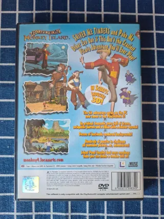 PS2 MONKEY ISLAND ORIGINAL COMPLETO