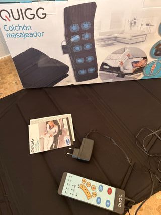Colchón masajeador QUIGG 10 motores