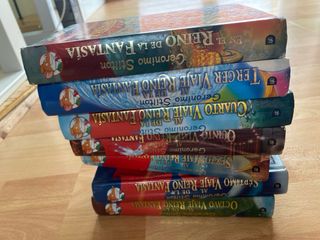 Lote 7 libros Geronimo Stilton (Reino de la F.)