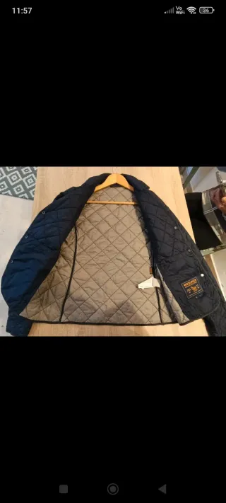 Giacca Woolrich donna blu