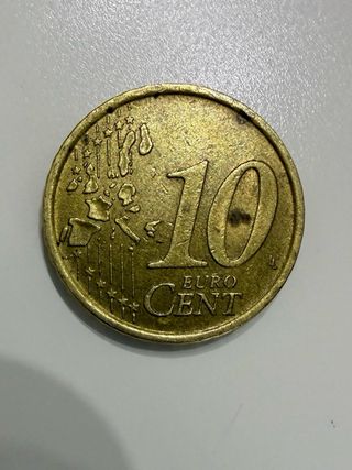 Moneda 10 céntimos Italia 2002 Venus