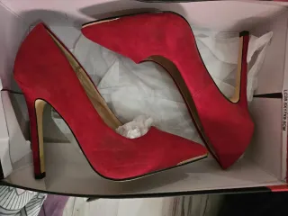 Zapatos de tacón La Strada Rojos Talla 36