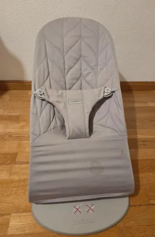 Hamaca Bebé Babybjörn Bliss Gris Claro