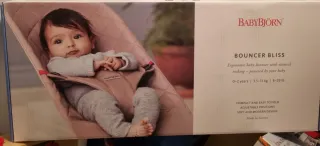 Hamaca Bebé Babybjörn Bliss Gris Claro