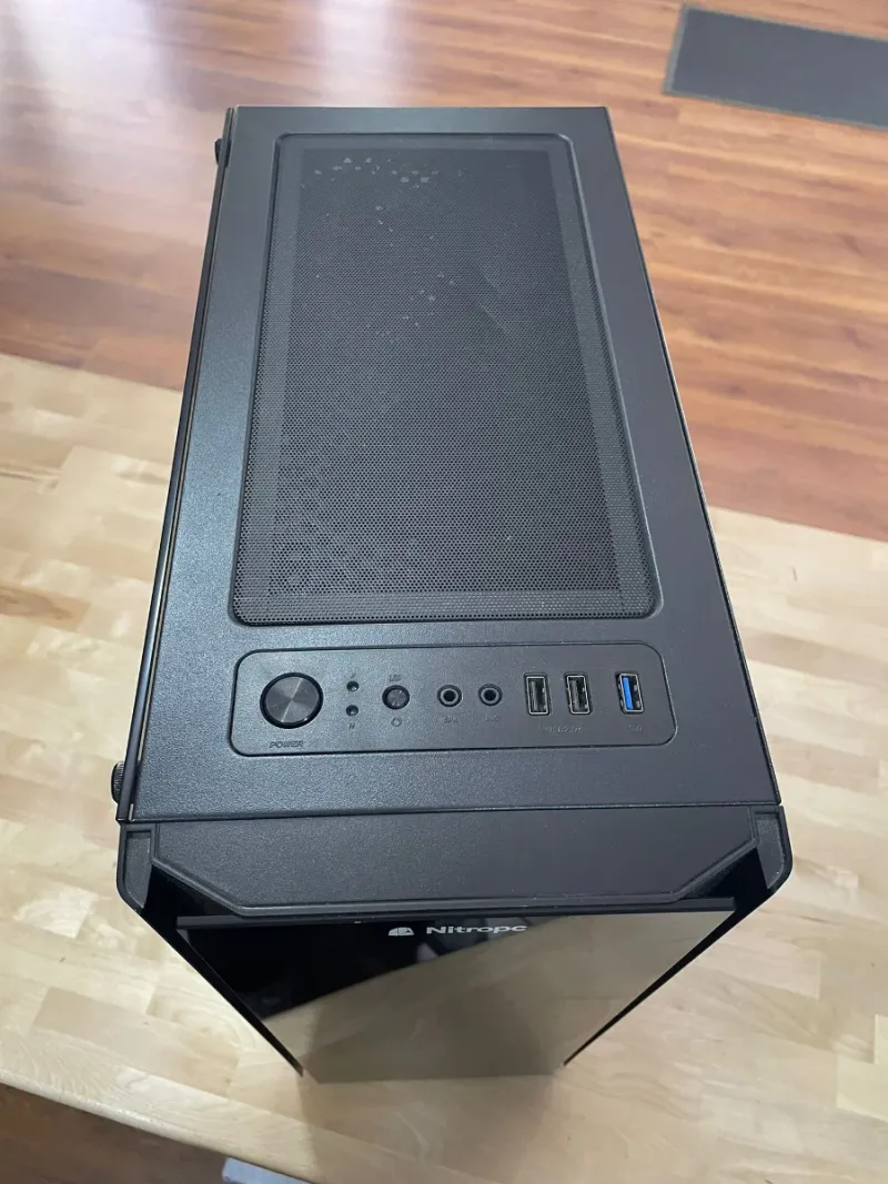 Ordenador de sobremesa Nitropc Negro afbeelding 2