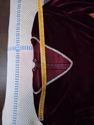 Vestido medieval terciopelo mujer