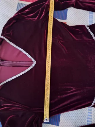 Vestido medieval terciopelo mujer