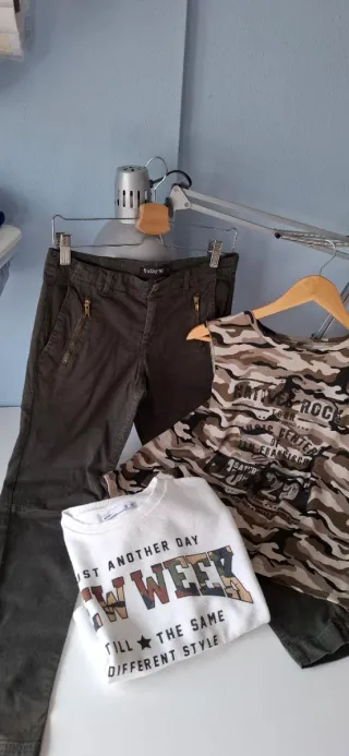 Conjunto 3 piezas: pantalón, camiseta y sudadera