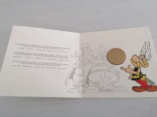 Medalla Bélgica Astérix