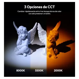 Ulanzi LM07 Linterna LED Bicolor