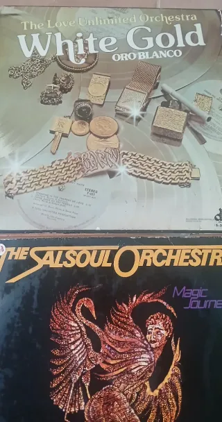 6 Vinilos Talk Talk, Love Unlimited Orchestra