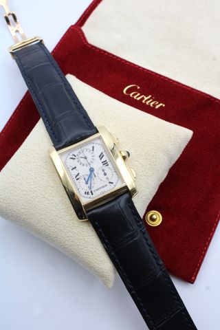 Cartier Tank Française Chronoflex Ref: 1830