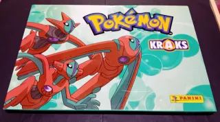 Pokémon Kraks Panini Álbum Completo
