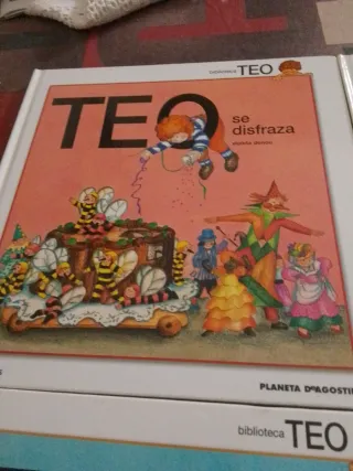 Lote 4 Libros Infantiles TEO