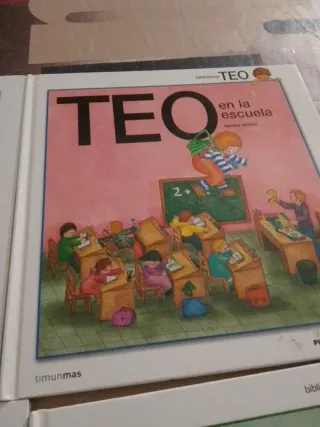 Lote 4 Libros Infantiles TEO