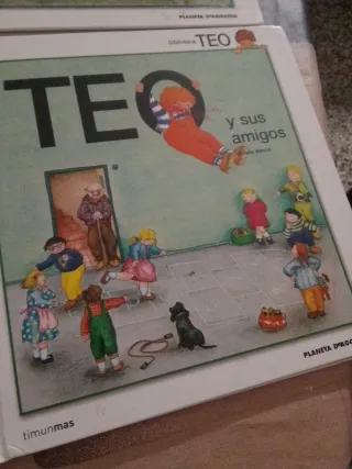 Lote 4 Libros Infantiles TEO