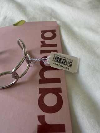 Pulsera de acero eslabones