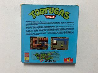 Tortugas Ninja Spectrum Disco +3 MCM