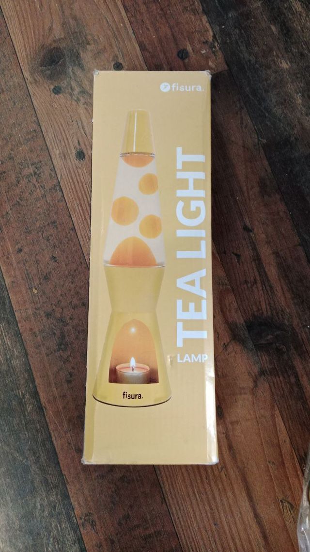 Lámpara de lava Fisura con vela