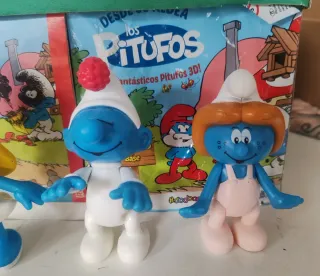 LOTE 8 PITUFOS MACDONALS 2002 11 CM