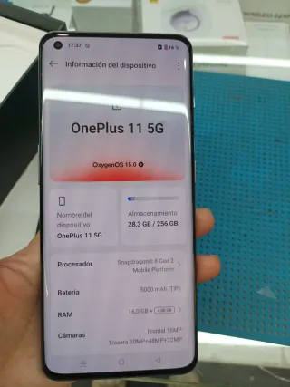 OnePlus 11 5G Negro
