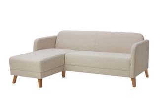 Sofá LINANAS 3 plazas chaise longue beige