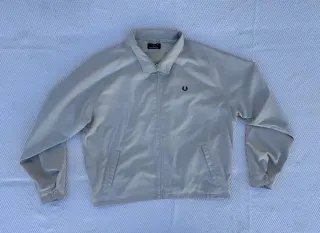 Chaqueta Fred Perry Harrington Beige Unisex