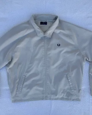 Chaqueta Fred Perry Harrington Beige Unisex