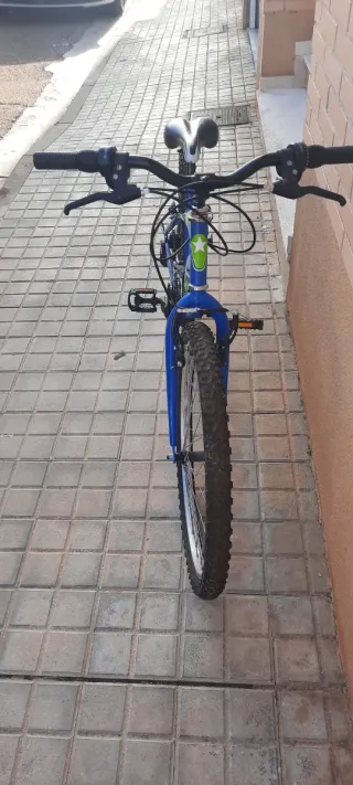 Bicicleta azul 24 A-Rider