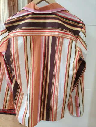 Camisa Zara rayas pijamera