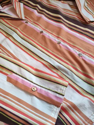 Camisa Zara rayas pijamera