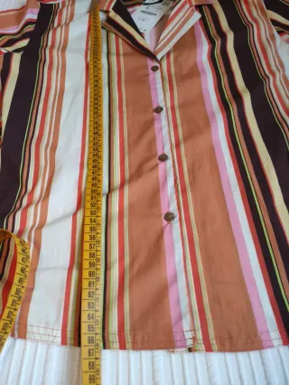 Camisa Zara rayas pijamera