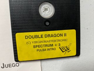 Double Dragon II Spectrum Disco +3 Videojuego