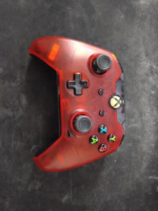 Mando PDP Xbox One Cableado Rojo