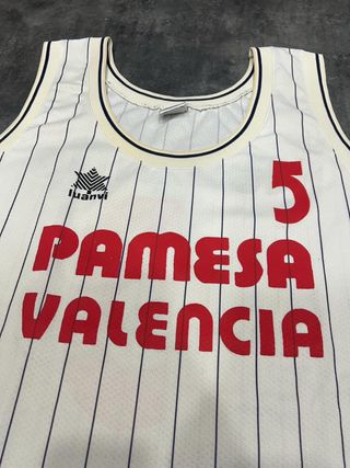Camiseta Jersey Luanvi Pamesa Valencia Vintage 90s