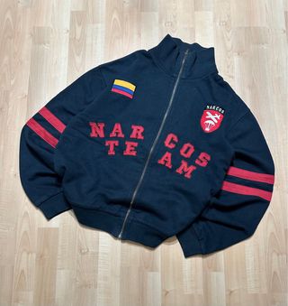 Felpa Y2k Colombia Narcos Team