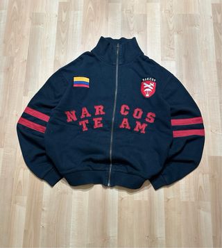 Felpa Y2k Colombia Narcos Team