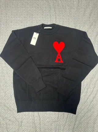 Jersey Ami Paris Negro